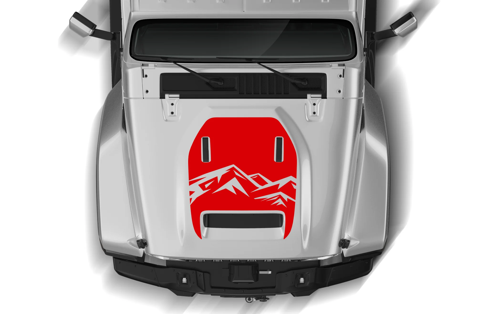 Mountain Hood Graphics Decals Compatible with Jeep JT Gladiator Mojave - Image 2