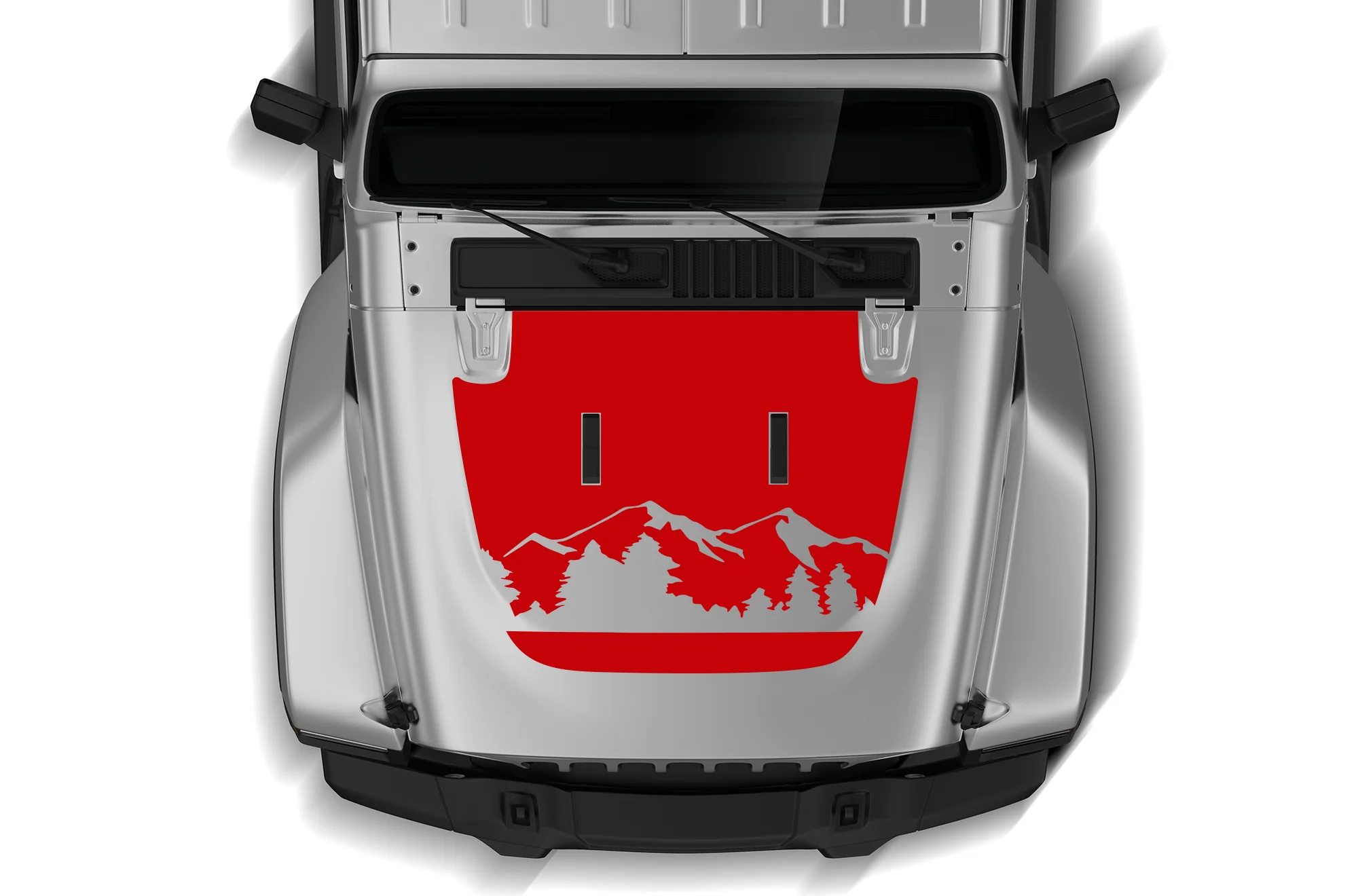Mountain Hood Graphics Decals Vinyl Compatible with Jeep JT Gladiator - Image 2