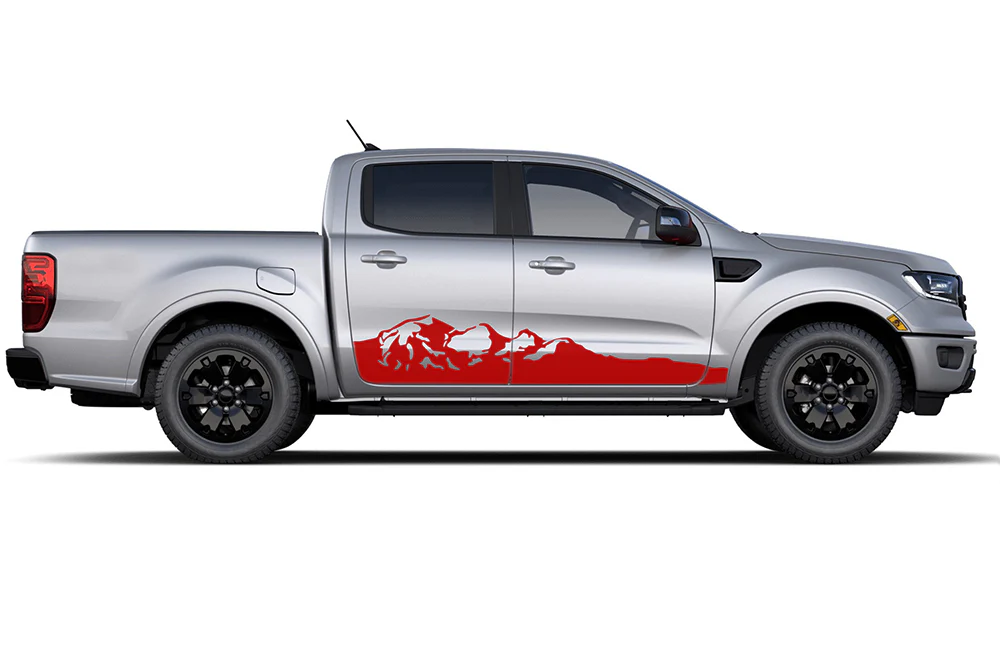 Mountains Door Side Graphics Decals Compatible with Ford Ranger - Image 3