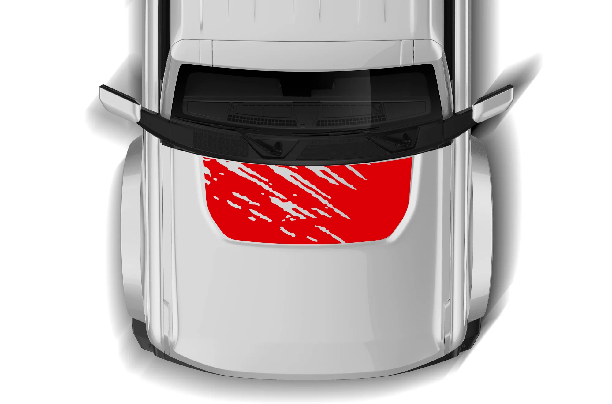 Mud Splash Hood Graphics Decal Compatible with Ford Bronco - Image 2