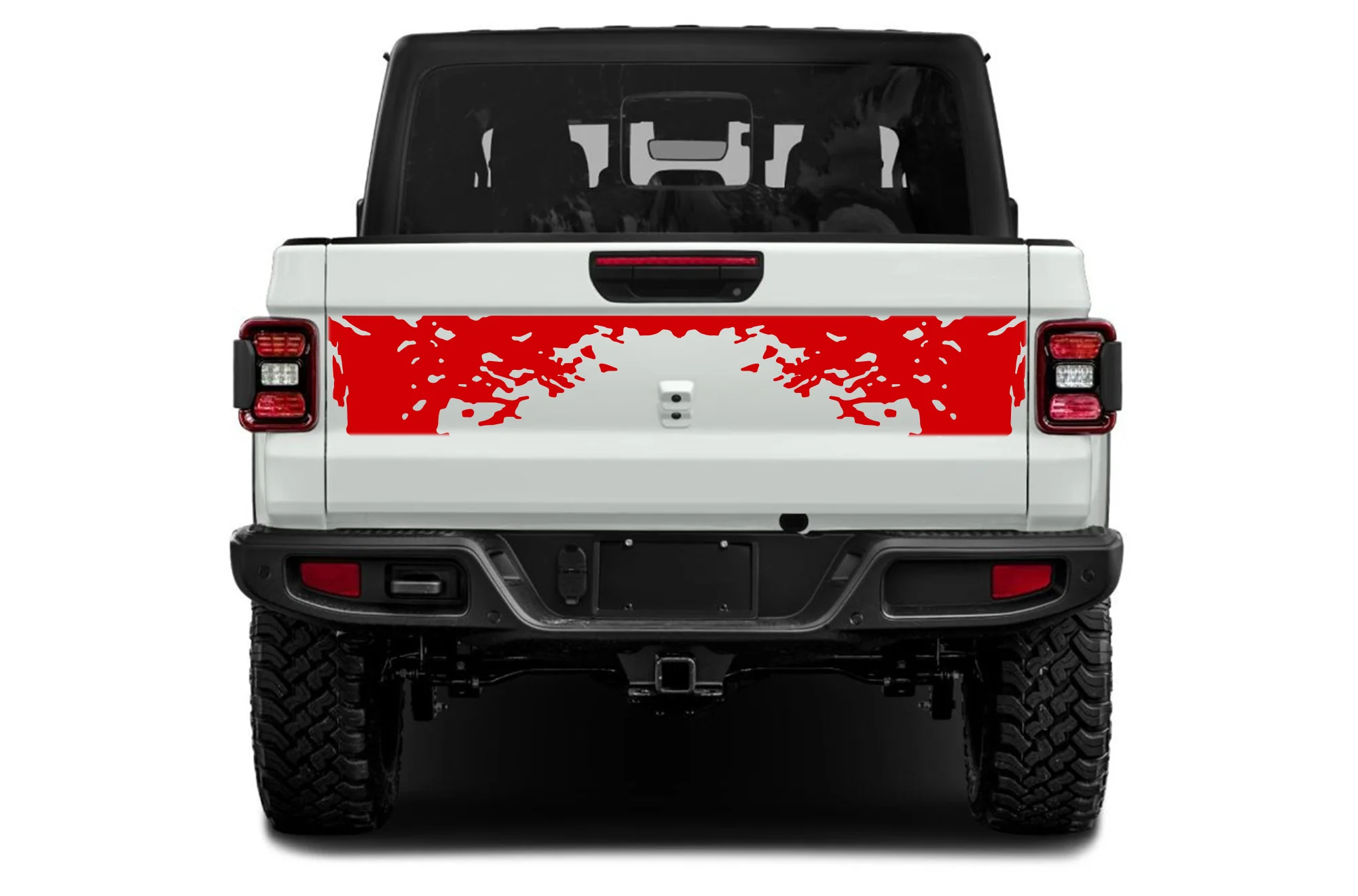 Mud splash Tailgate Decals Compatible with Jeep JT Gladiator - Image 2
