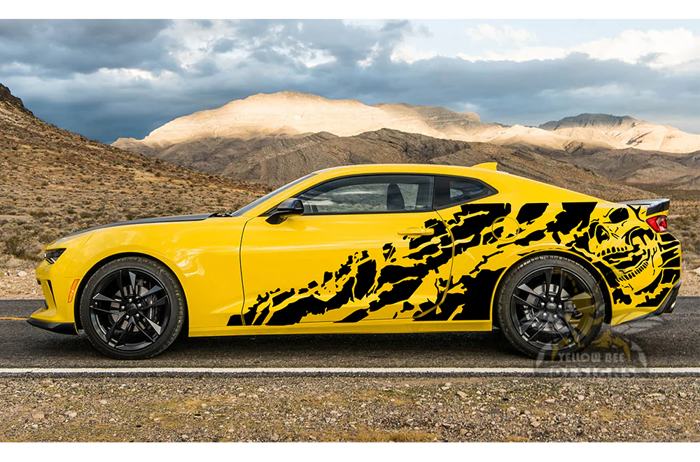 Nightmare Door Graphics Vinyl Decals Compatible with Chevrolet Camaro - Image 2