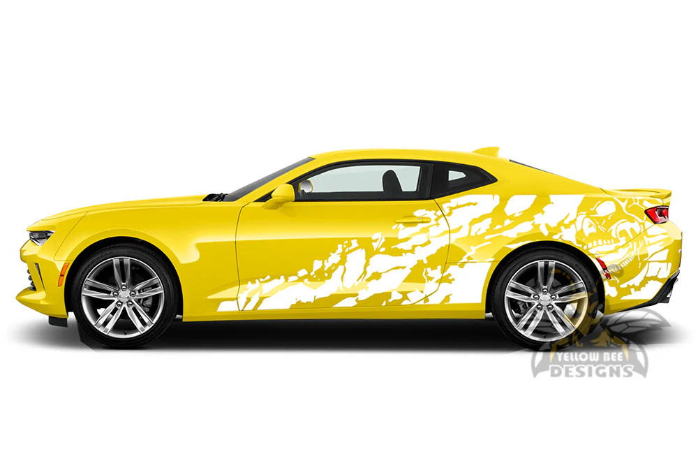 Nightmare Door Graphics Vinyl Decals Compatible with Chevrolet Camaro - Image 3