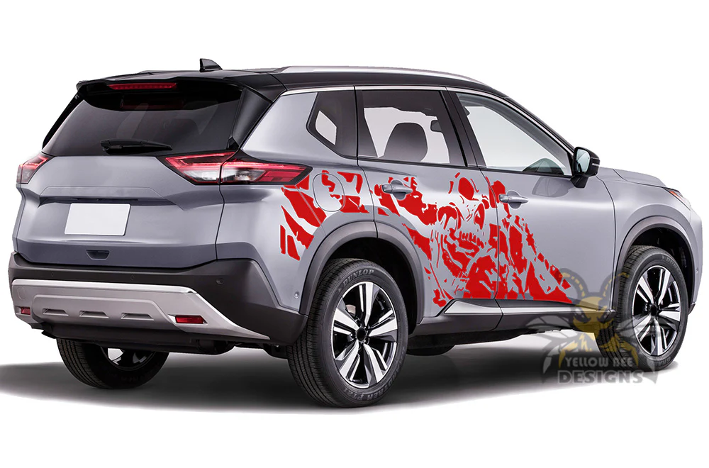 Nightmare Door Graphics Vinyl Decals Compatible with Nissan Rogue - Image 3