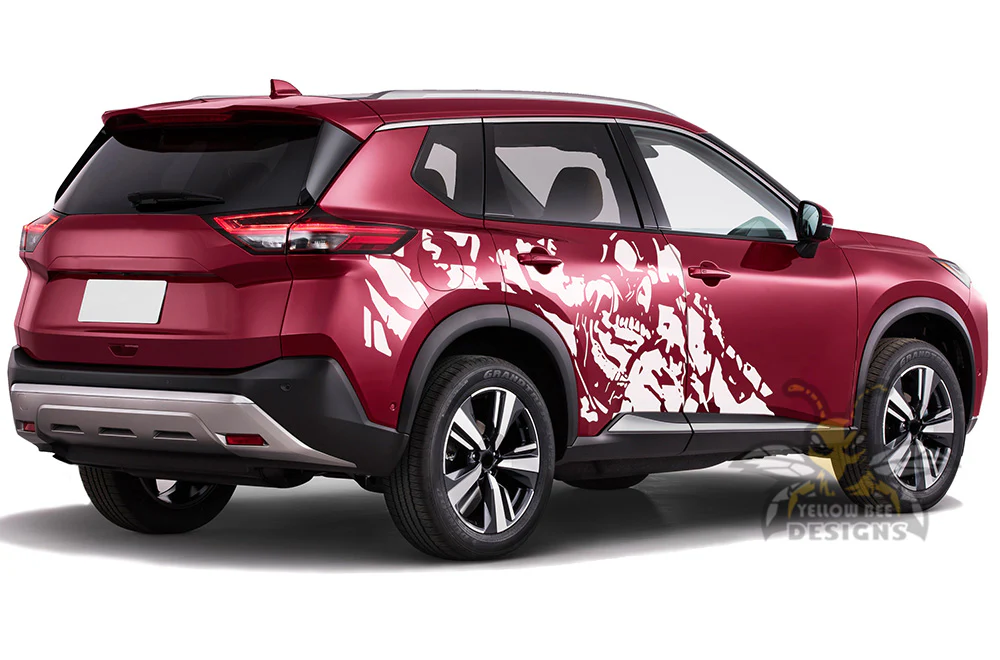 Nightmare Door Graphics Vinyl Decals Compatible with Nissan Rogue - Image 4