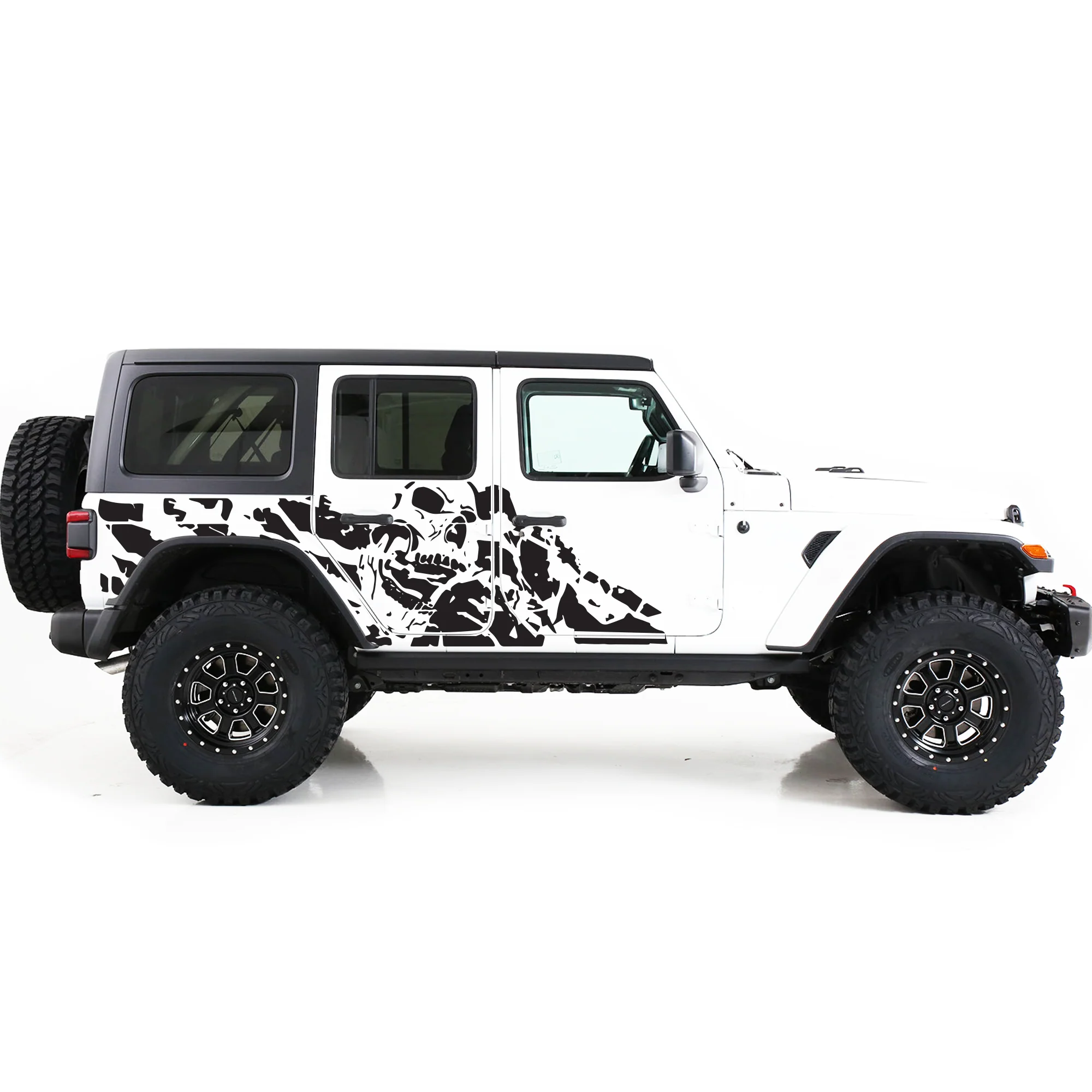 Nightmare Graphics Kit Vinyl Decal Compatible with Jeep Wrangler - Image 3