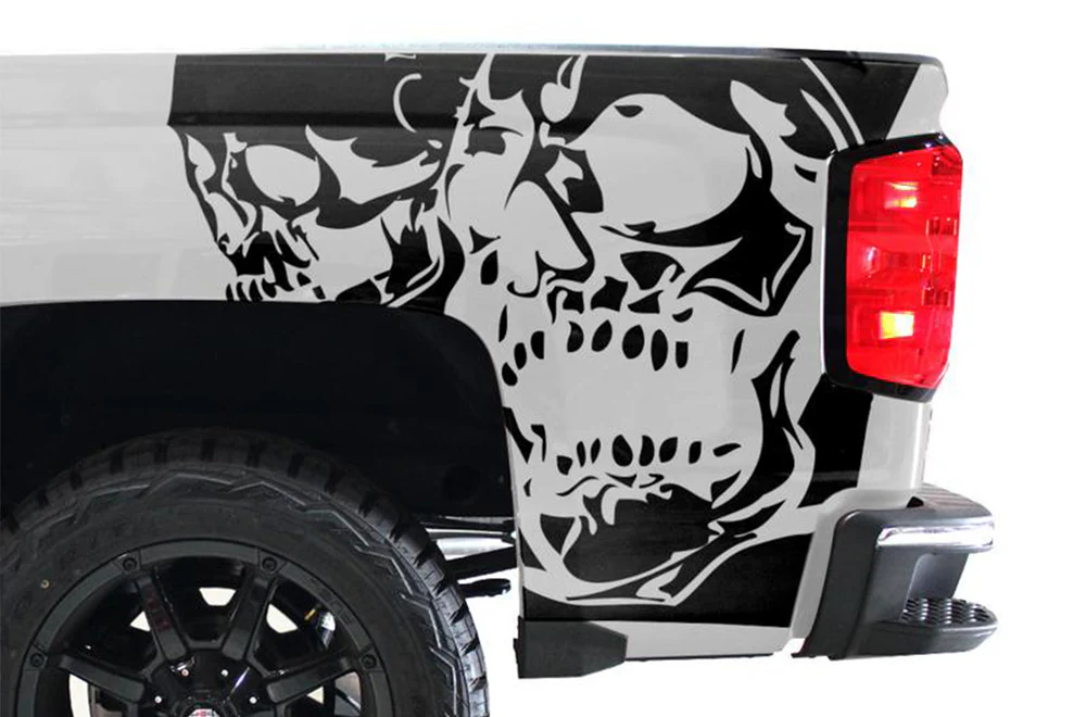 Nightmare Graphics Vinyl Decals Compatible with Chevrolet Silverado 1500 - Image 4