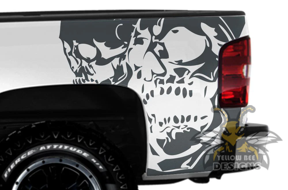 Nightmare Graphics Vinyl Decals Compatible with Chevrolet Silverado 1500 - Image 8
