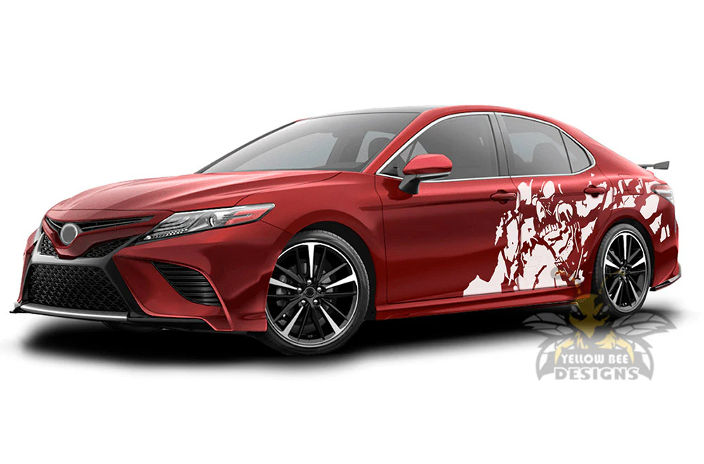Nightmare Side Graphics Vinyl Compatible decals for Toyota Camry - Image 3