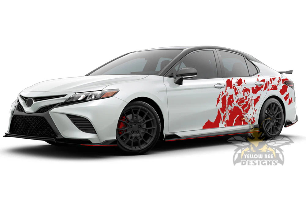 Nightmare Side Graphics Vinyl Compatible decals for Toyota Camry - Image 4