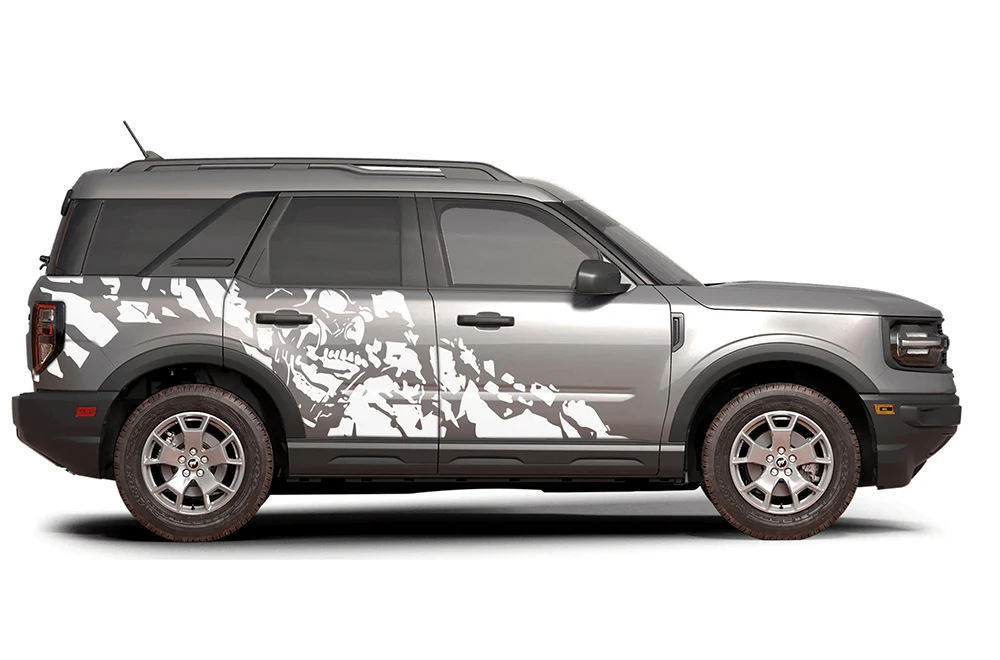 Nightmare Side Graphics Vinyl Decals Compatible with Ford Bronco Sport - Image 2