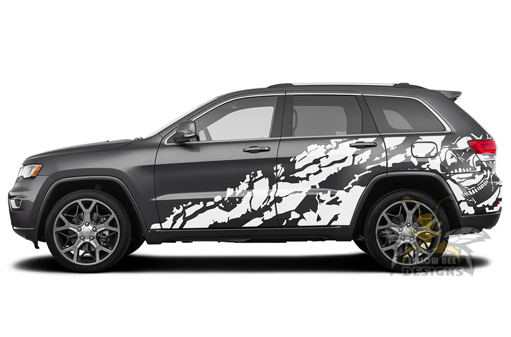Nightmare Side Graphics Vinyl Decals Compatible with Grand Cherokee - Image 2