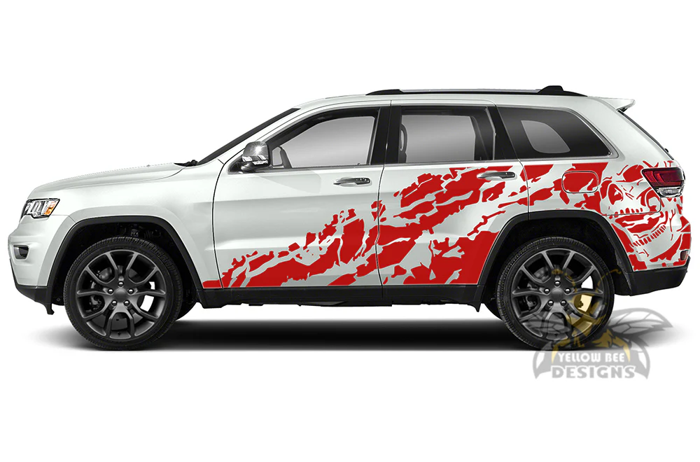 Nightmare Side Graphics Vinyl Decals Compatible with Grand Cherokee - Image 3