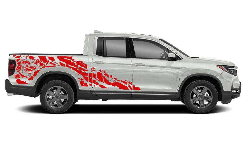 Nightmare Side Graphics Vinyl Decals Compatible with Honda Ridgeline - Image 2