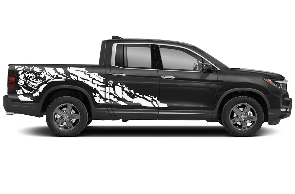 Nightmare Side Graphics Vinyl Decals Compatible with Honda Ridgeline - Image 3