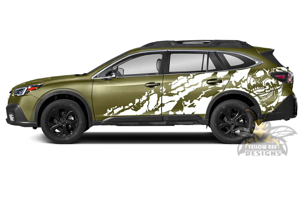 Nightmare Side Graphics Vinyl Decals Compatible with Subaru Outback - Image 3
