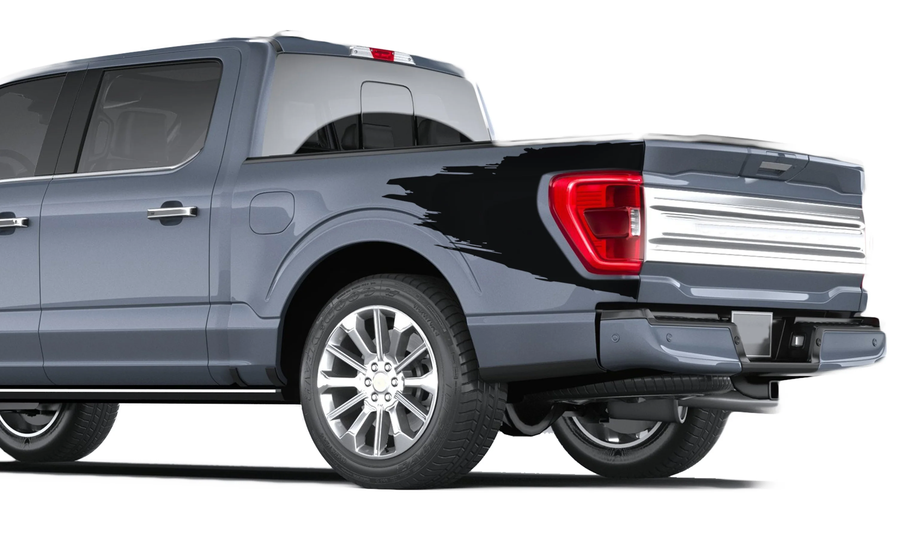 Paint Splatter Bed Graphics Vinyl Decals Compatible with Ford F150