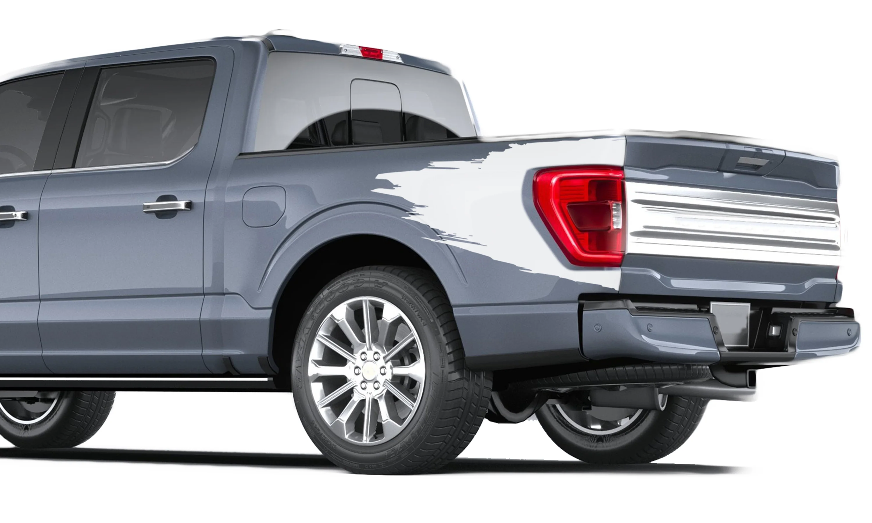 Paint Splatter Bed Graphics Vinyl Decals Compatible with Ford F150 - Image 3