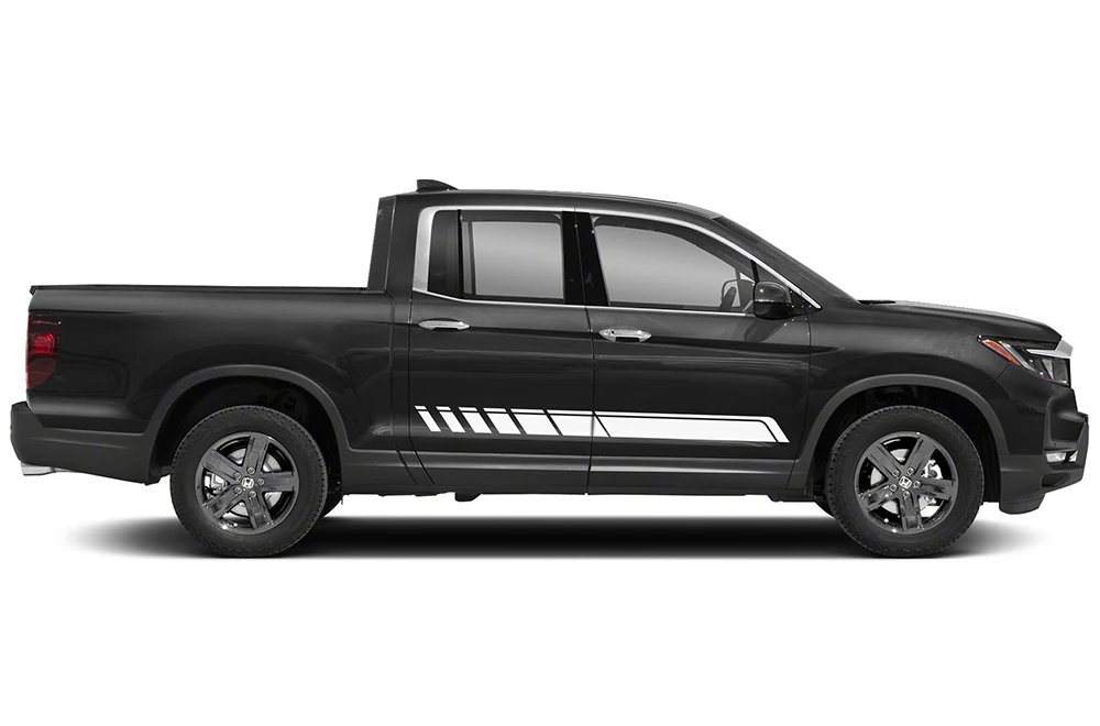 Panel Rocket Side Stripes Graphics Vinyl Decals Compatible with Honda Ridgeline - Image 3