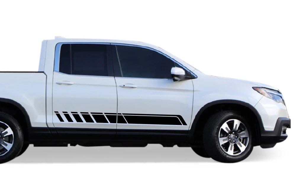 Panel Rocket Side Stripes Graphics Vinyl Decals Compatible with Honda Ridgeline - Image 4