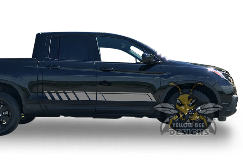 Panel Rocket Side Stripes Graphics Vinyl Decals Compatible with Honda Ridgeline - Image 6
