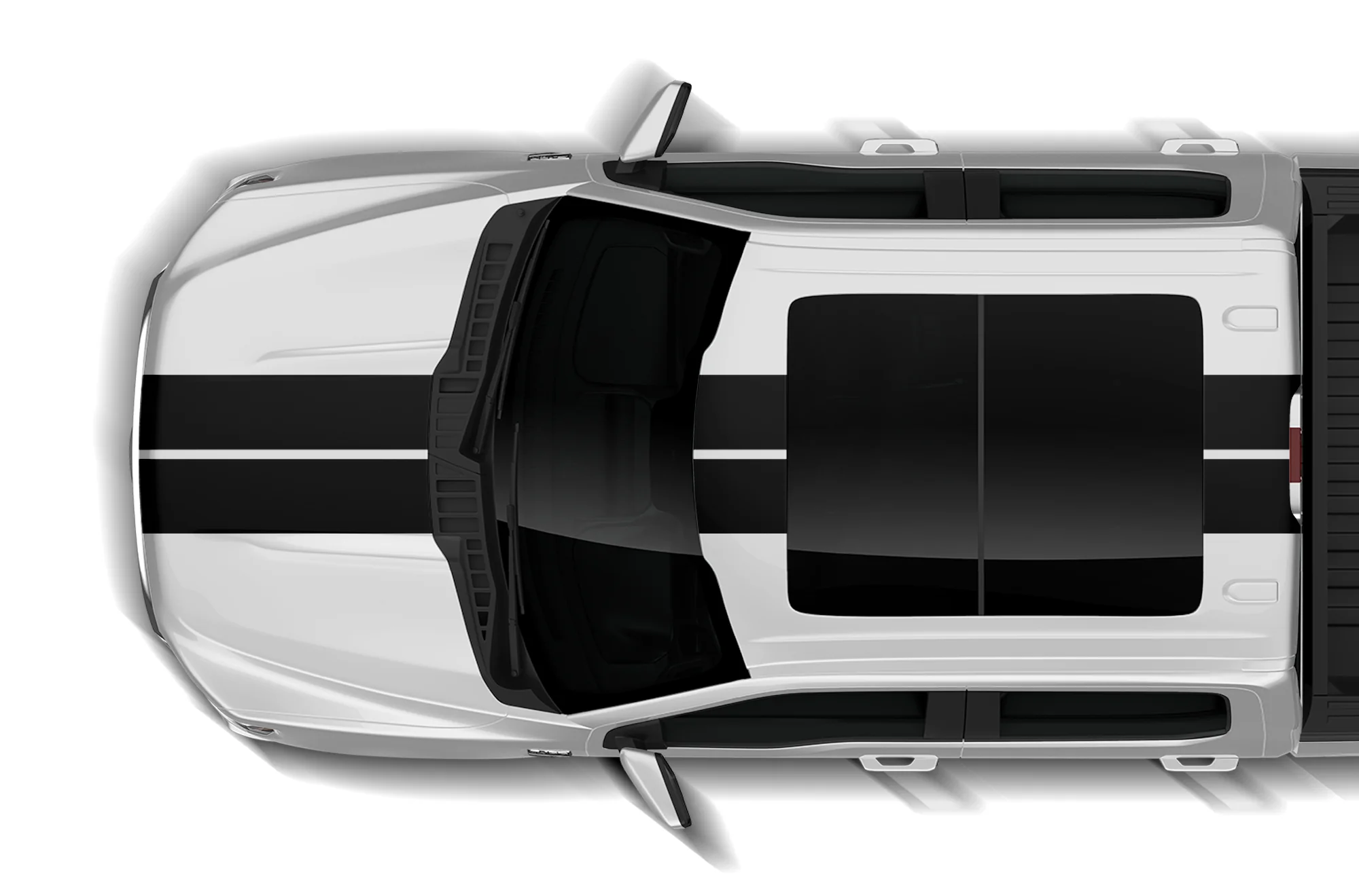 Racing Stripes Graphics Decals Compatible with Ford F150