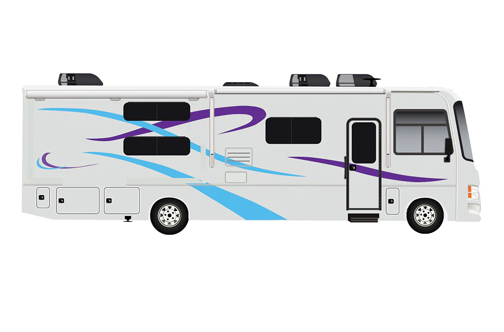 Replacement Decals, rv Graphics Vinyl compatible with National Tradewinds 36F
