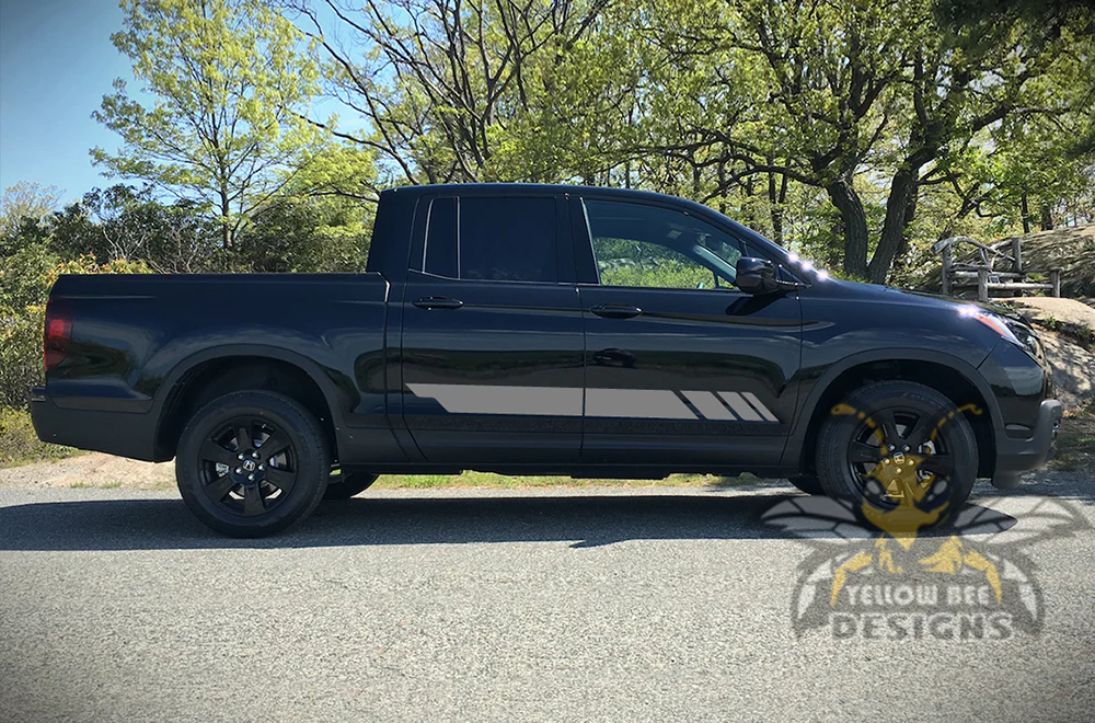 Rocker Side Stripes Graphics Vinyl Decals Compatible with Honda Ridgeline - Image 3