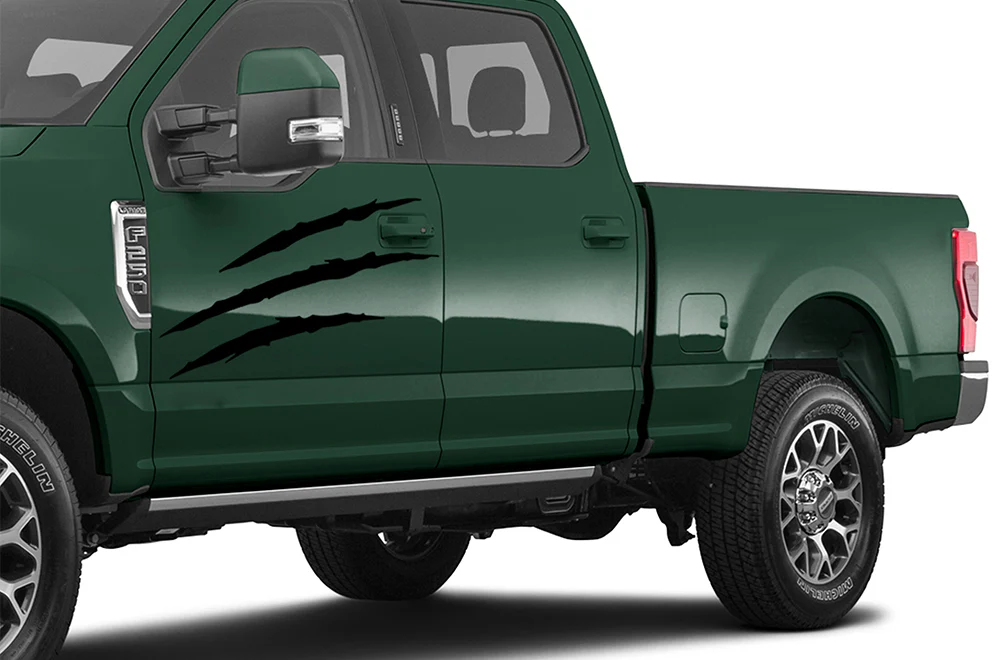 Scratches Side Door Graphics Vinyl Decals Compatible with Ford F250