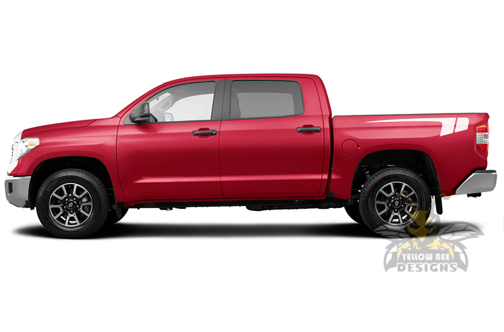 Side Bed Hockey Graphics Vinyl Decal Compatible with Toyota Tundra - Image 3