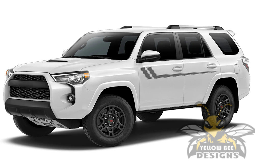 Side Door Hockey Stripe Vinyl Decal Compatible with Toyota 4Runner - Image 3