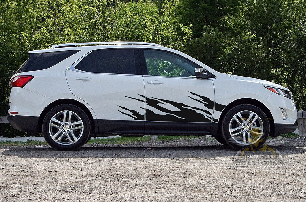Side Door Splash Graphics Vinyl Decals Compatible with Chevrolet Equinox - Image 4