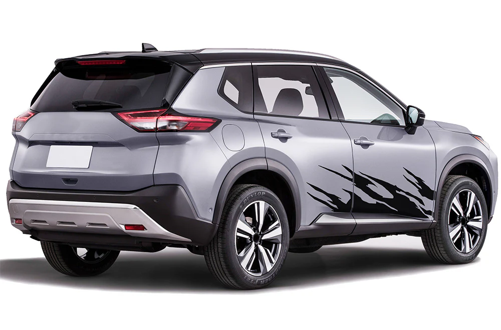 Side Door Splash Graphics Vinyl Decals Compatible with Nissan Rogue