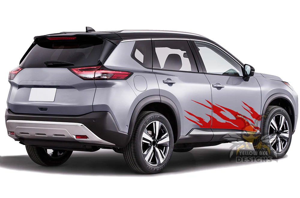 Side Door Splash Graphics Vinyl Decals Compatible with Nissan Rogue - Image 3