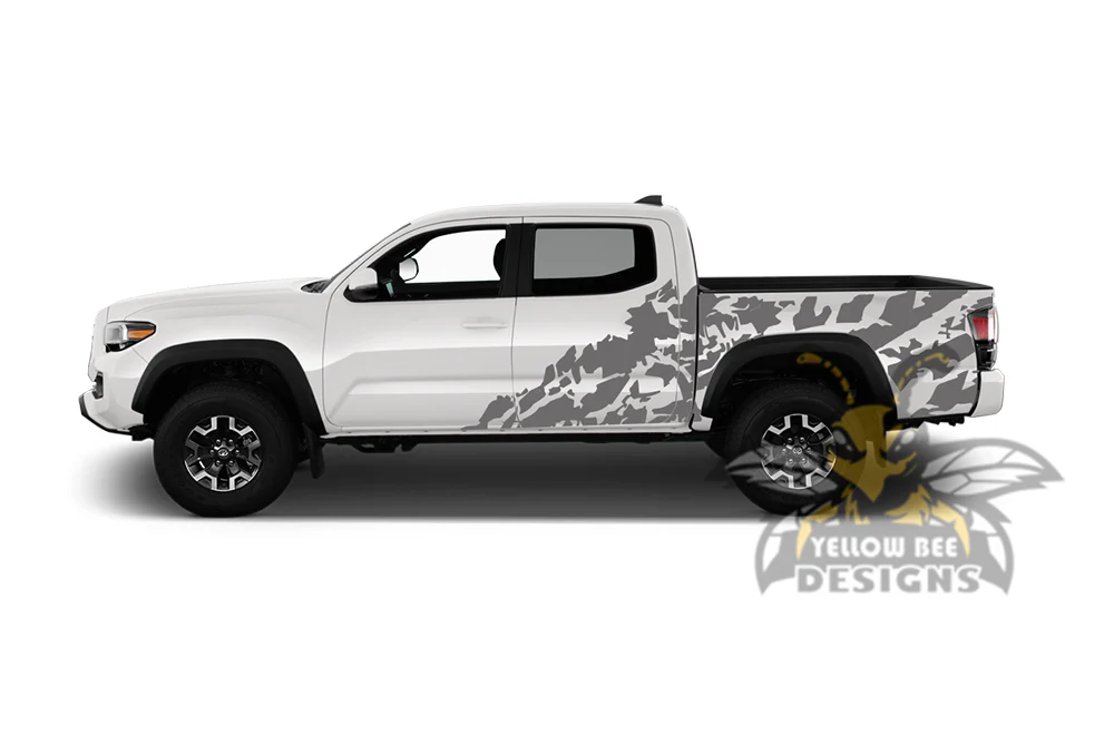 Side Doors Chaos Graphics Decals Vinyl Compatible with Toyota Tacoma Double Cab - Image 4
