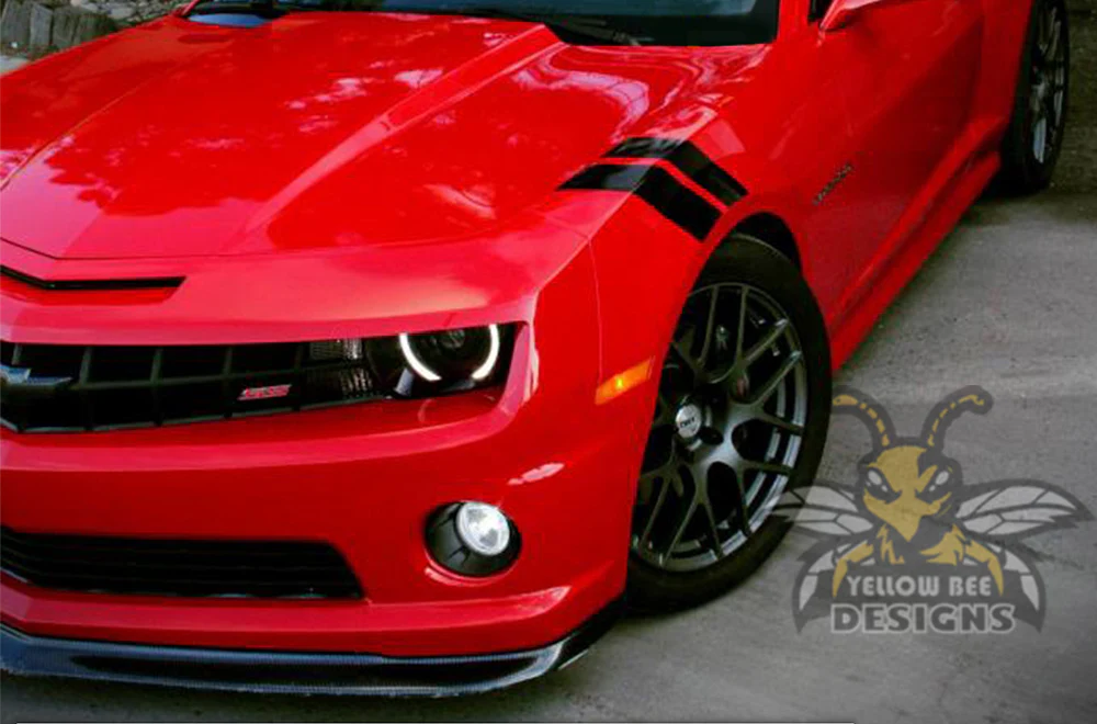 Side fender Graphics Vinyl Decals Compatible with Chevrolet Camaro - Image 2