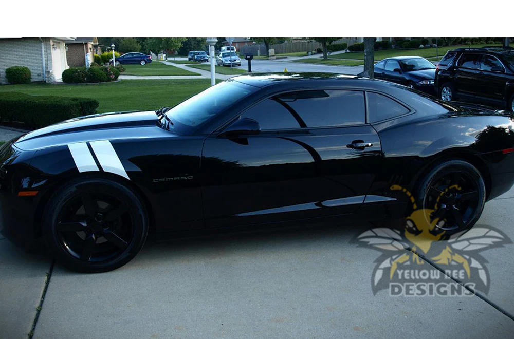 Side fender Graphics Vinyl Decals Compatible with Chevrolet Camaro - Image 4