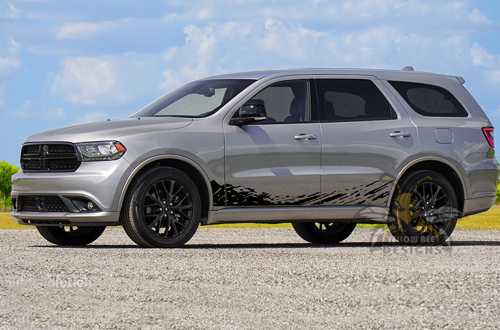 Side Lower Door Vinyl Decals Compatible With Dodge Durango - Image 4