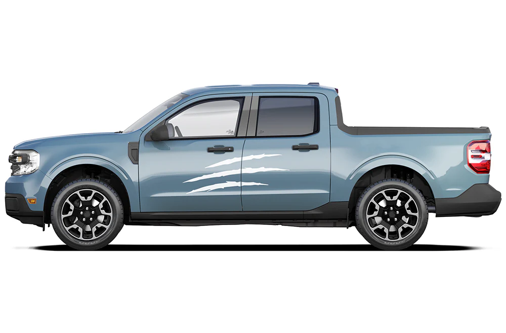 Side Scratches Graphics Decals Compatible with Ford Maverick - Image 2