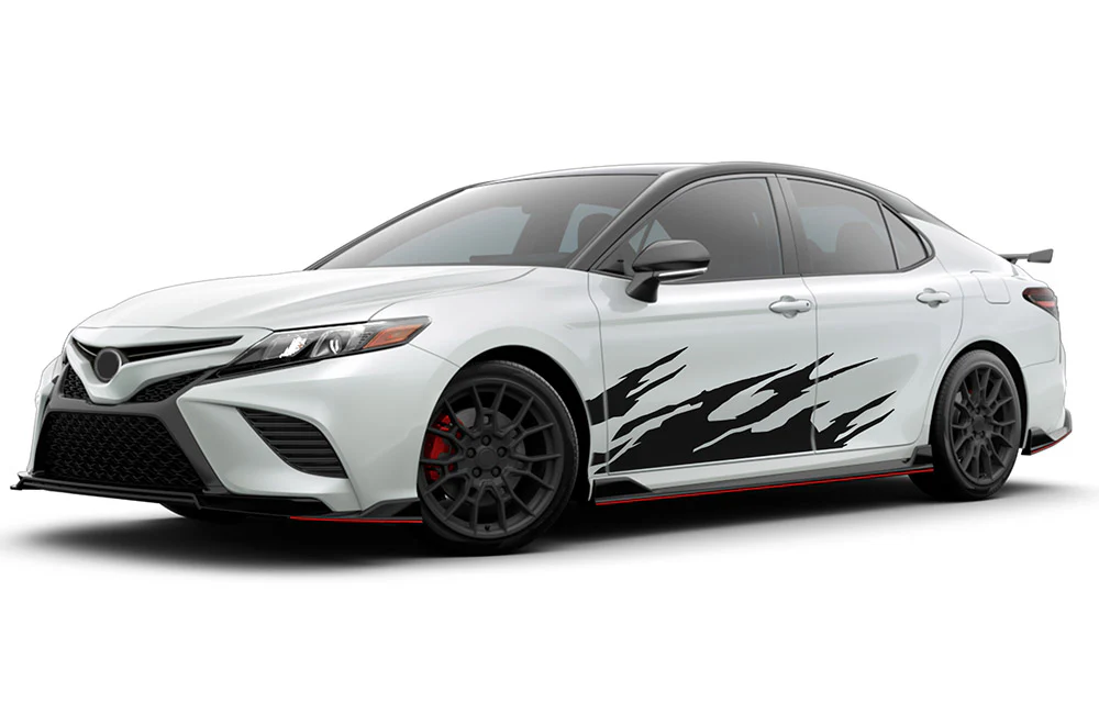 Side Splash Graphics Vinyl Compatible decals for Toyota Camry