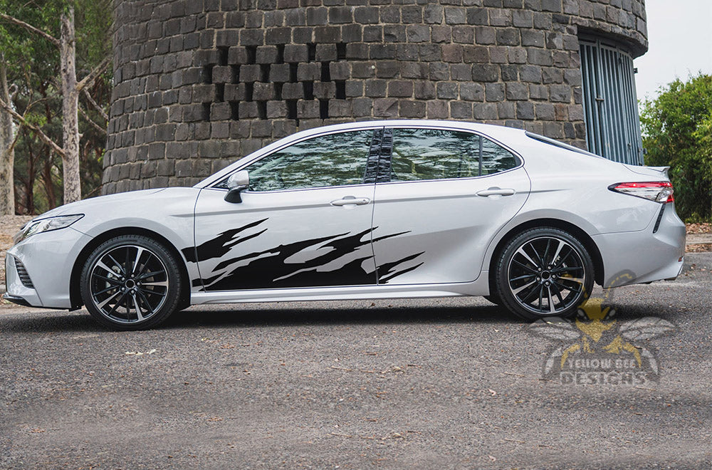 Side Splash Graphics Vinyl Compatible decals for Toyota Camry - Image 2