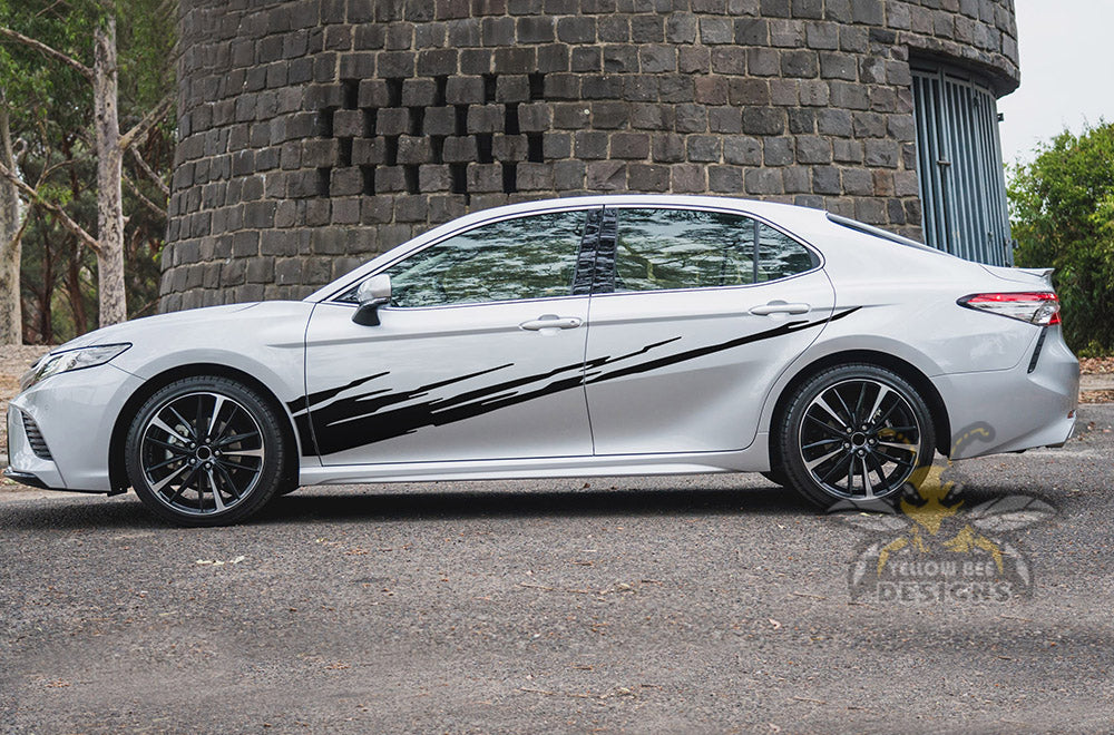 Side Splash Graphics Vinyl Compatible decals for Toyota Camry - Image 3