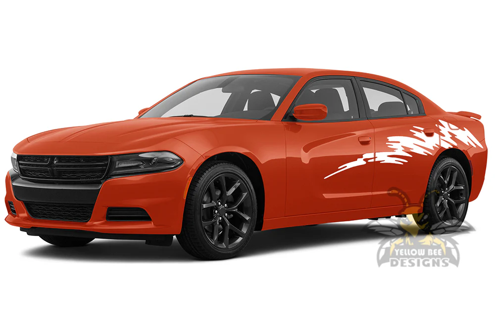 Side Strike Graphics Vinyl Decal Compatible with Dodge Charger - Image 2