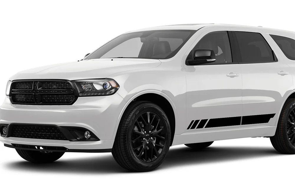Side Stripes Vinyl Decals Compatible With Dodge Durango