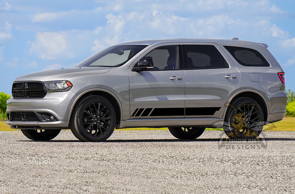 Side Stripes Vinyl Decals Compatible With Dodge Durango - Image 2