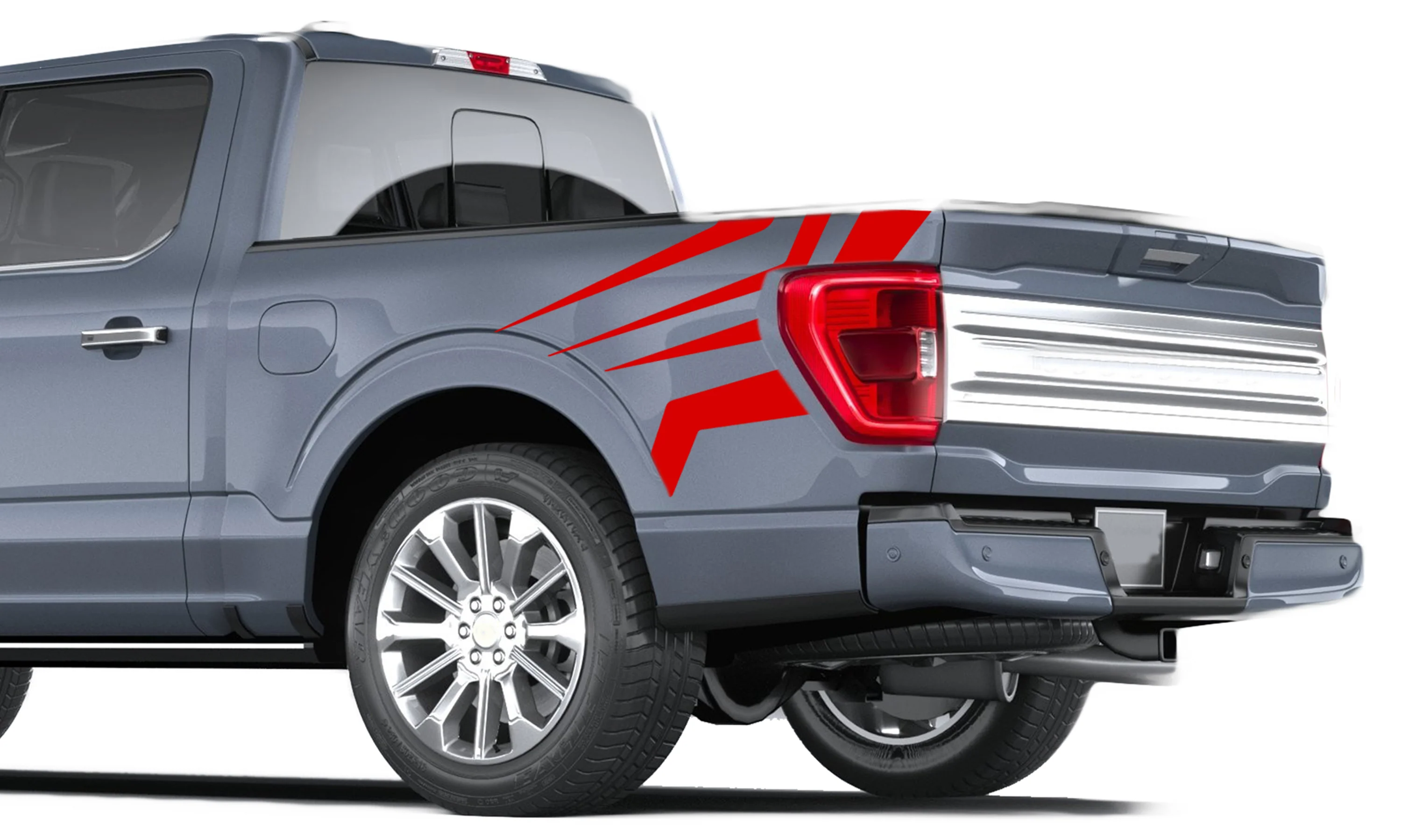 Spears Bed Graphics Vinyl Decals Compatible with Ford F150 - Image 2