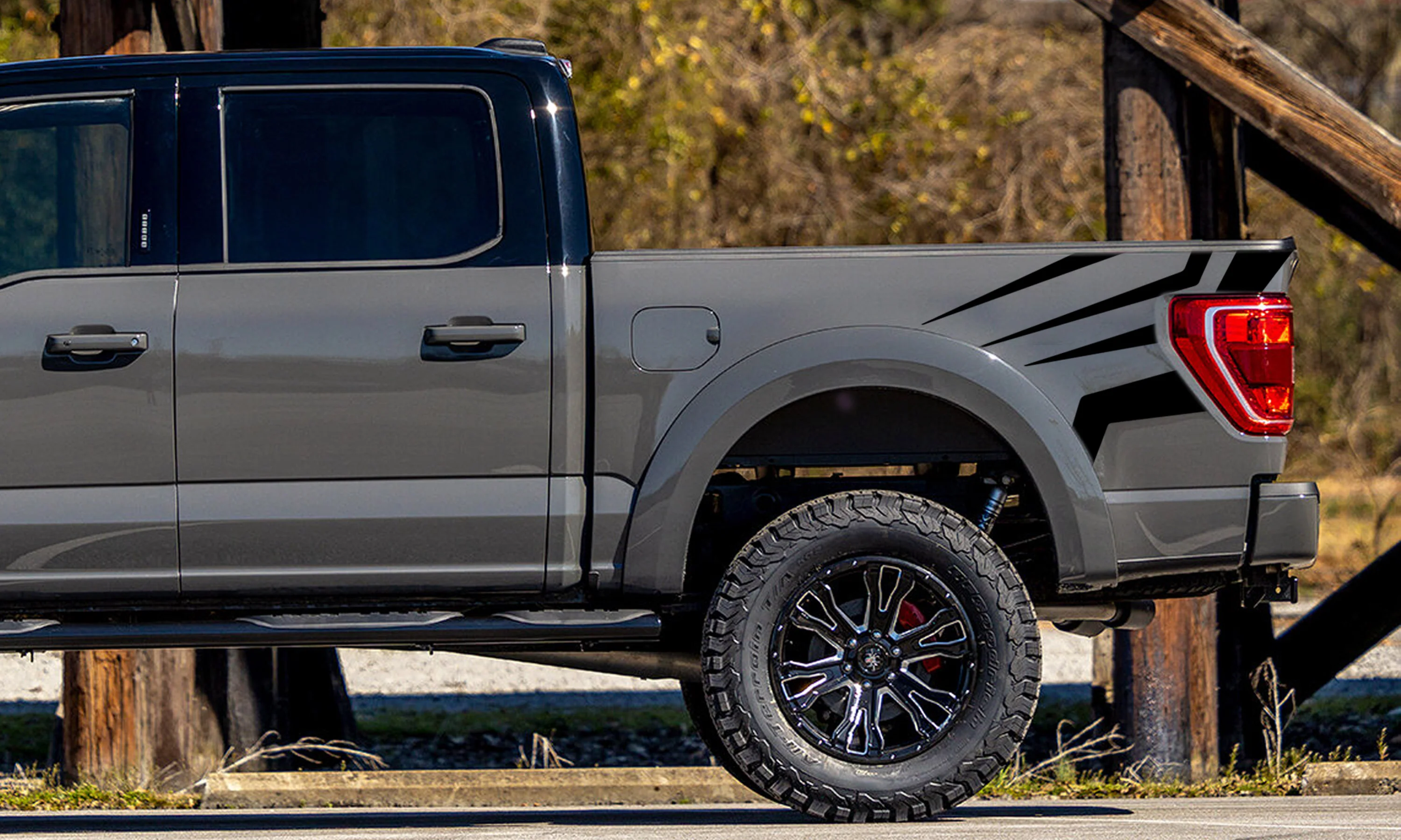 Spears Bed Graphics Vinyl Decals Compatible with Ford F150 - Image 3