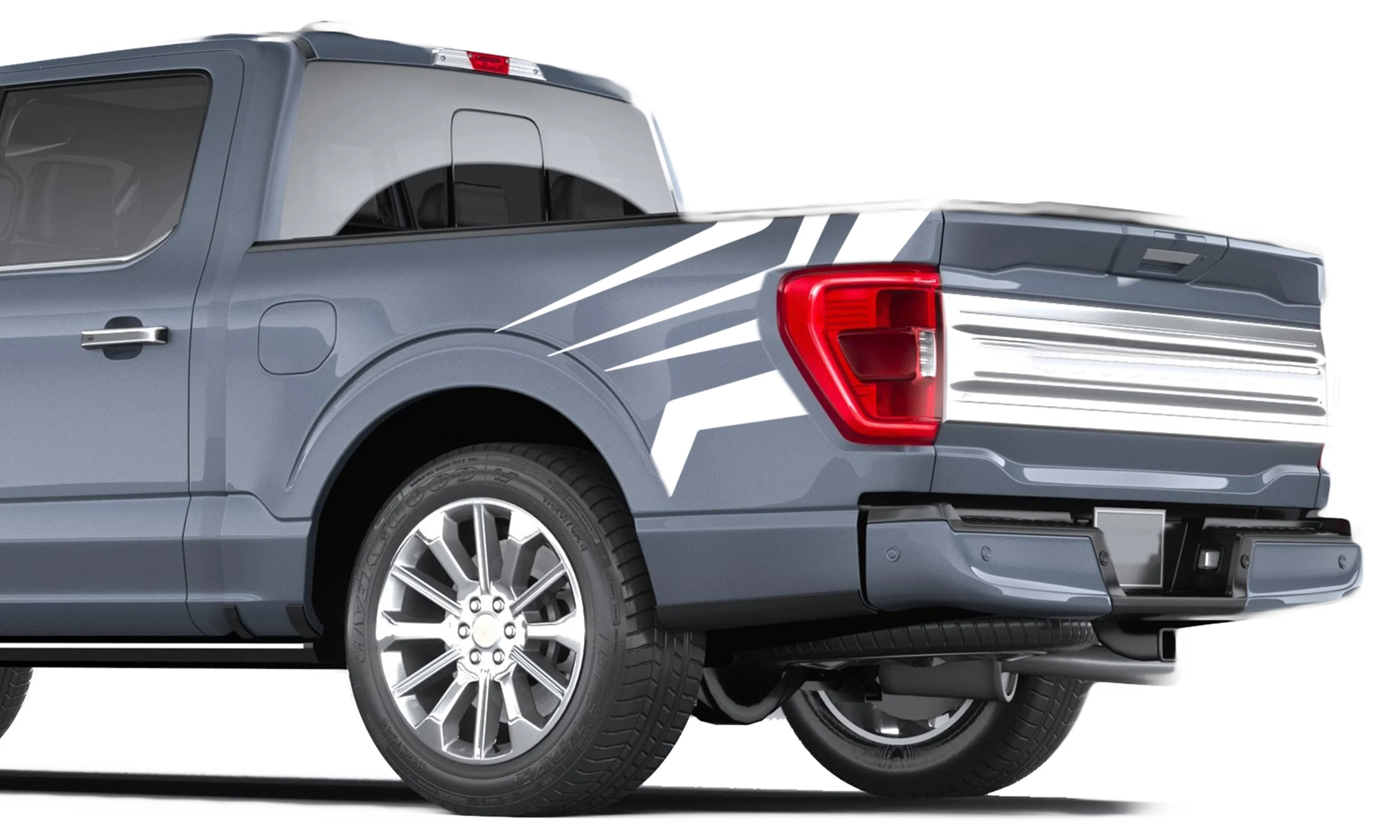 Spears Bed Graphics Vinyl Decals Compatible with Ford F150 - Image 4