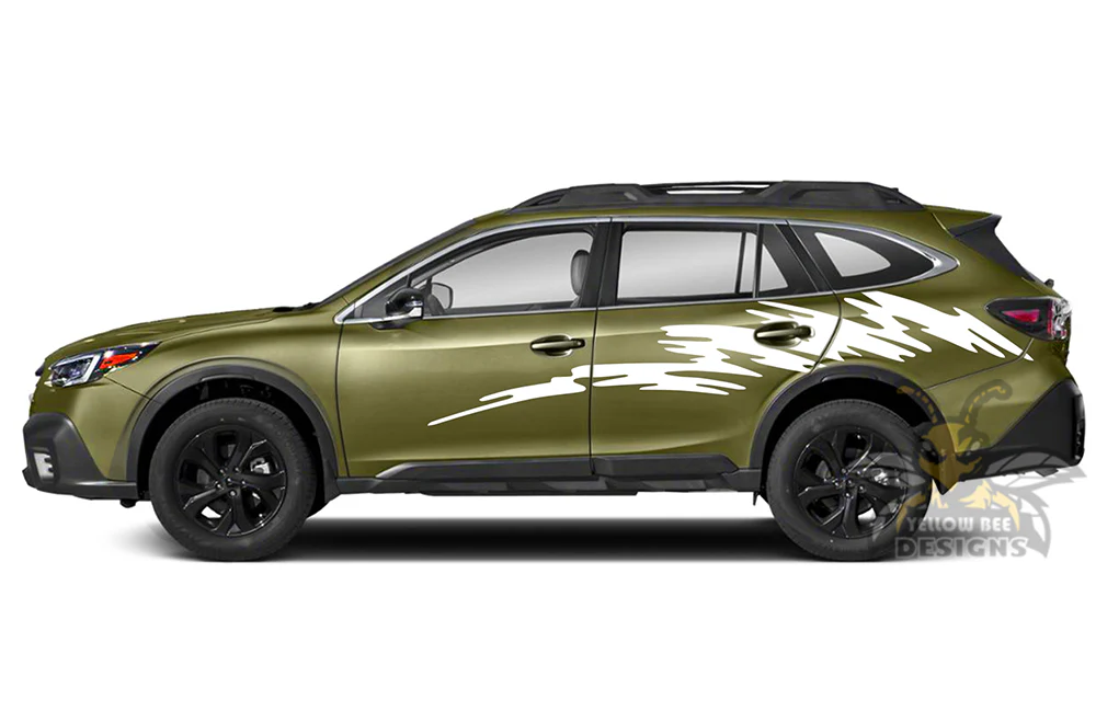 Speed Side Door Graphics Vinyl Decals Compatible with Subaru Outback - Image 3