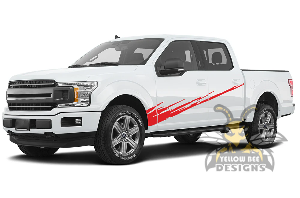 Splash Vinyl Decals Compatible with Ford F150 Super Crew Cab 5.5'' - Image 3